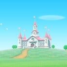 Picture of Peach's Castle used as the thumbnail of an opinion poll celebrating MAR10 Day