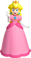 Artwork of Princess Peach in Super Mario 3D Land