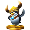 Pointy Tuck trophy from Super Smash Bros. for Wii U