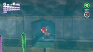 The location of a Power Moon in Super Mario Odyssey