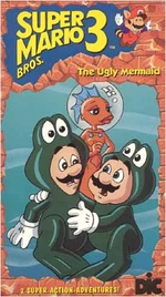 Cover for the Super Mario Bros. 3: The Ugly Mermaid VHS