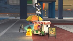 A Yoshi's location in Mario Kart World