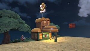 A Yoshi's location in Mario Kart World