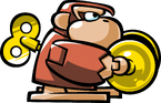 Crash Kong artwork for Mario vs. Donkey Kong 2: March of the Minis