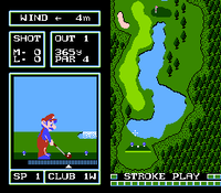 Gameplay of Golf: Japan Course