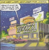 Jerky's Burger Bar in the Game Boy comic Team Play