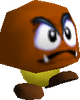 Screen-cropped model of a Grand Goomba from Super Mario 64.