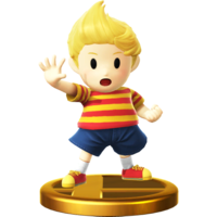 Lucas trophy from Super Smash Bros. for Wii U