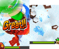 The player getting a "Great!" rating