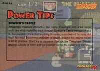 One of the Mario Kart 64 Collectible Trading Cards.