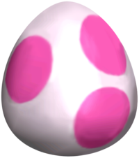 A Birdo's Egg in Mario Kart: Double Dash!!.