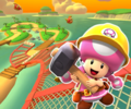 The course icon of the T variant with Builder Toadette
