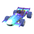 Blue Standard tires (Mario Kart 8) on the Comet Tail