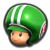 Green Toad (Pit Crew) from Mario Kart Tour