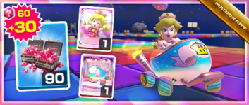 The Dreamy Egg Pack from the Rosalina Tour in Mario Kart Tour