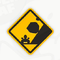 A sticker in Mario Kart World