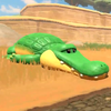 A crocodile from Mario Kart World