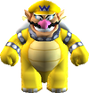 Wario using the Bowser Candy.