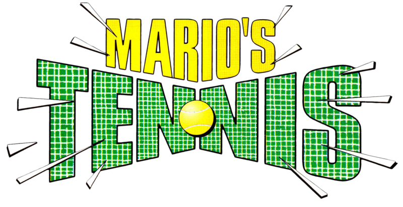 File:Mario's Tennis logo.png