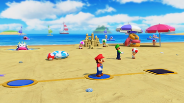 Mushroom Beach - Super Mario Wiki, the Mario encyclopedia