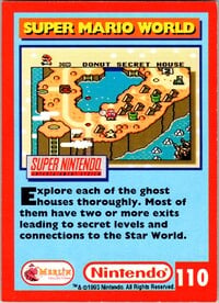 One of the Nintendo Collector Cards