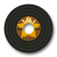 An icon of a Sound exhibit record from the Prisma Museum in Paper Mario: Color Splash.