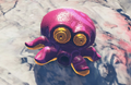 Screenshot of a pink Peekaboopoid