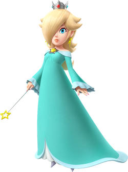 Artwork of Rosalina for Super Mario Galaxy + Super Mario Galaxy 2