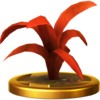 Grass's trophy render from Super Smash Bros. for Wii U
