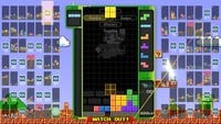 The "Super Mario Bros." theme in Tetris 99.