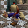 A big Monster doll in Wario World