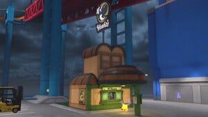 A Yoshi's location in Mario Kart World
