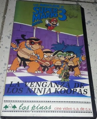 Cover of Las aventuras de Super Mario Bros. 3: La venganza de los ninja Koopas