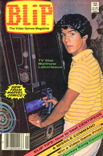 The cover of the first issue of Blip.
