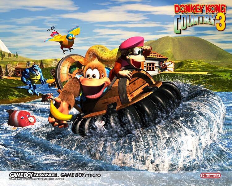 File:DKC3GBA Key Art Wallpaper.jpg