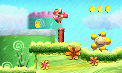 The level Ground Pound Rebound from Yoshi's New Island