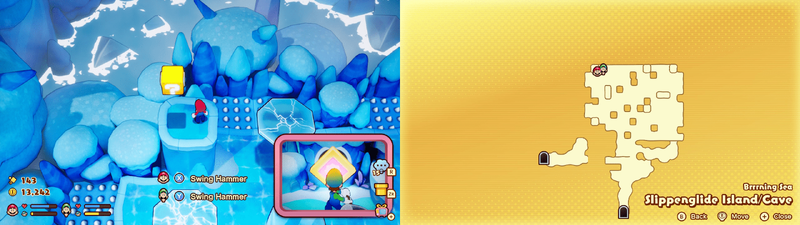 23th block in Slippenglide Island from Mario & Luigi: Brothership