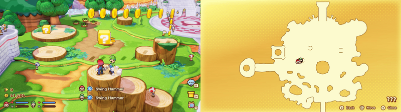 Block 37 in the Soli-Tree from Mario & Luigi: Brothership