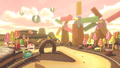 Note the Big Piranha Plants in Sweet Sweet Canyon in Mario Kart 8 and Mario Kart 8 Deluxe.
