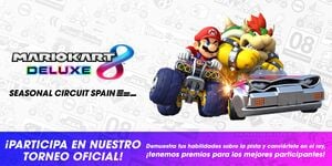 Banner for the Mario Kart 8 Deluxe Seasonal Circuit Spain event
