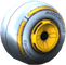 The Slick_SilverGold tires from Mario Kart Tour