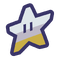 A sticker in Mario Kart World