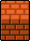 Sprite of a Brick Block from Mario & Luigi: Bowser's Inside Story