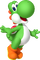 Artwork of Yoshi for Mario Party 9 (reused for Mario & Sonic at the Rio 2016 Olympic Games Arcade Edition)