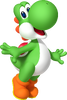 Artwork of Yoshi for Mario Party 9 (reused for Mario Kart Arcade GP DX, Mario Party: Island Tour and Mario & Sonic at the Rio 2016 Olympic Games Arcade Edition)