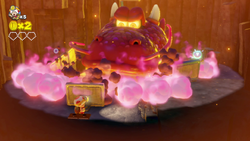 Thumbnail used for "The King of Pyropuff Peak" from Captain Toad: Treasure Tracker on Nintendo Music
