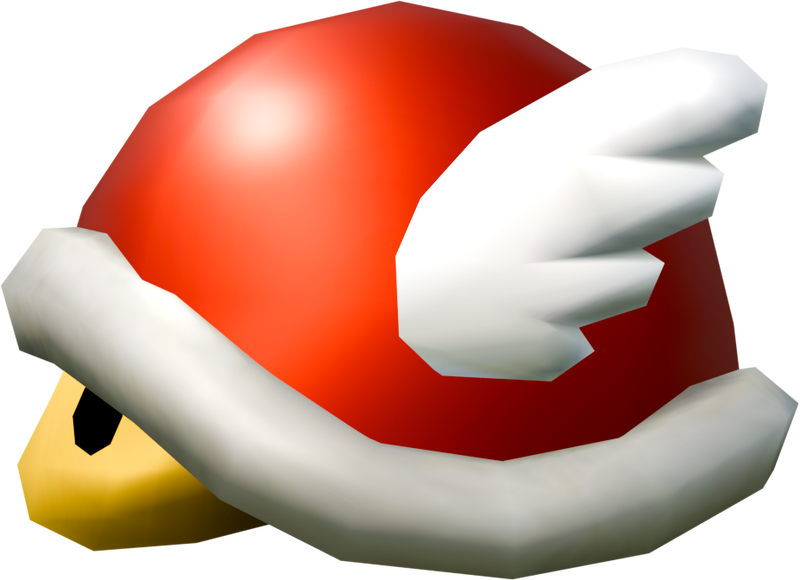 File:NSMBW Asset Model Para-Beetle.png