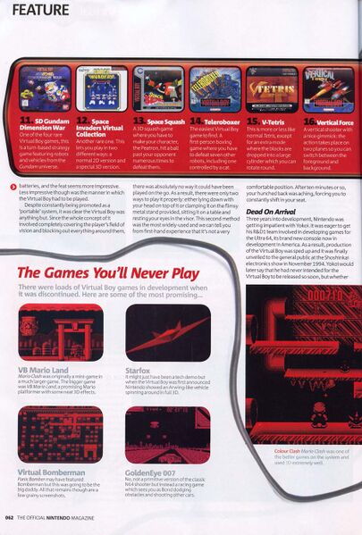 File:Official Nintendo Magazine - VB Mario Land.jpg