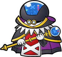 Artwork of Sir Grodus from Paper Mario: The Thousand-Year Door (Nintendo Switch)