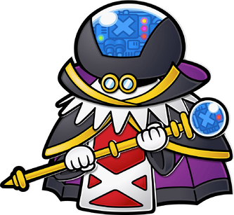 Artwork of Grodus from Paper Mario: The Thousand-Year Door (Nintendo Switch)